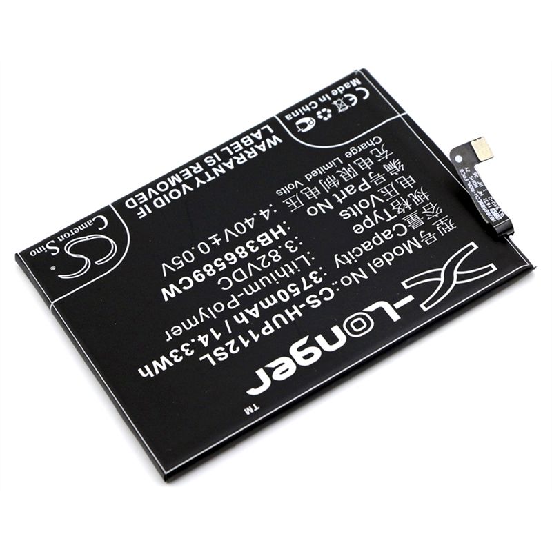 Li-Polymer Battery fits Huawei, berkeley, bkl-al00, bkl-al20 3.82V, 3750mAh Mobile & SmartPhone Cameron Sino Technology Limited