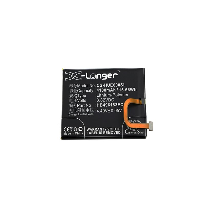 Li-Polymer Battery fits Huawei, enjoy 6, enjoy 6 dual sim, enjoy 6 dual sim td-lte 3.82V, 4100mAh Mobile & SmartPhone Cameron Sino Technology Limited