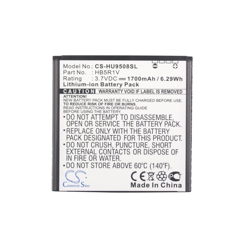 Li-ion Battery fits Huawei, hn3-u01, honor 2, honor 3 3.7V, 1700mAh Mobile & SmartPhone Cameron Sino Technology Limited
