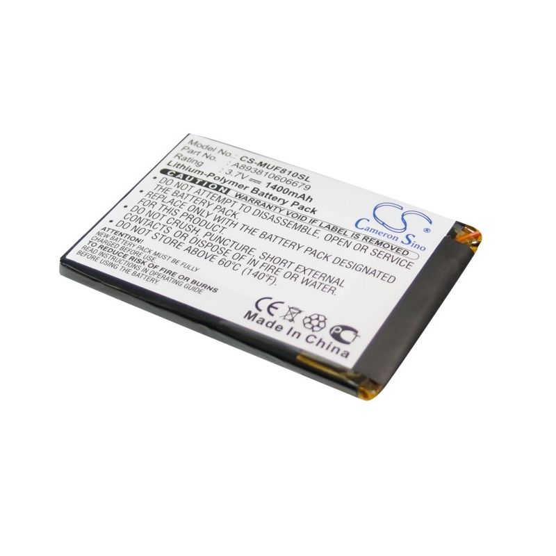 Li-Polymer Battery fits I-mate, 810-f 3.7V, 1400mAh Communications Cameron Sino Technology Limited (Suspended)