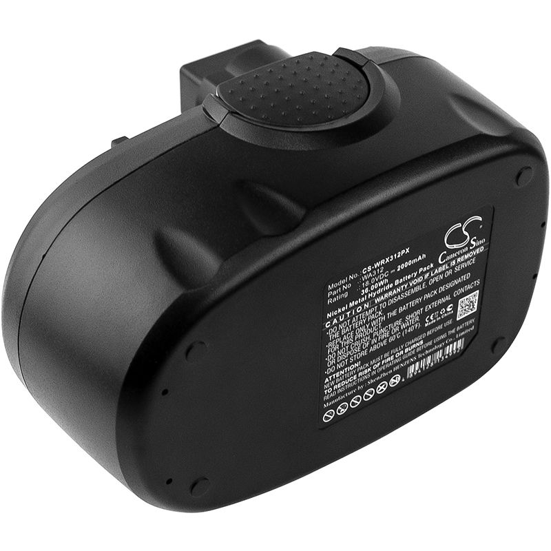 Ni-mh Battery Fits Worx, Wg150s, Wg152, Wg250 18.0v, 2000mah Power Tools Cameron Sino Technology Limited