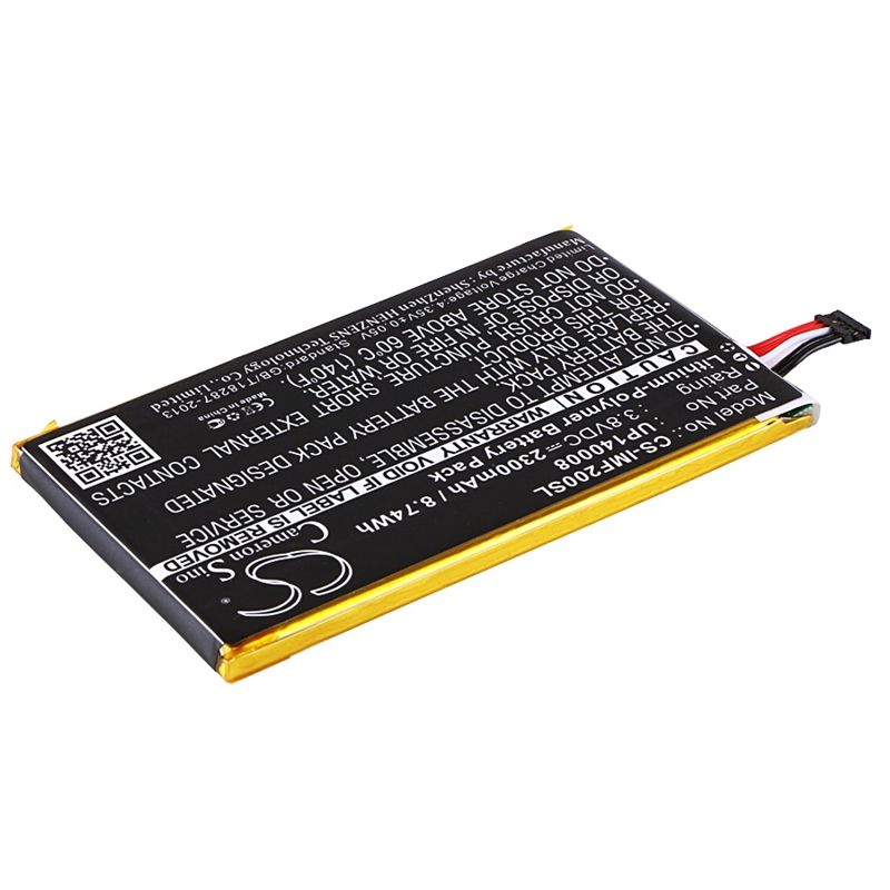 Li-Polymer Battery fits Infocus, m2 3.8V, 2300mAh Mobile & SmartPhone Cameron Sino Technology Limited