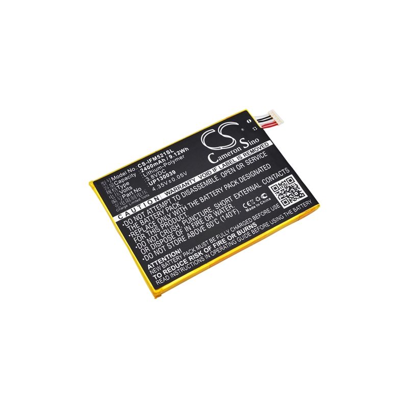 Li-Polymer Battery fits Infocus, m521 3.8V, 2400mAh Mobile & SmartPhone Cameron Sino Technology Limited