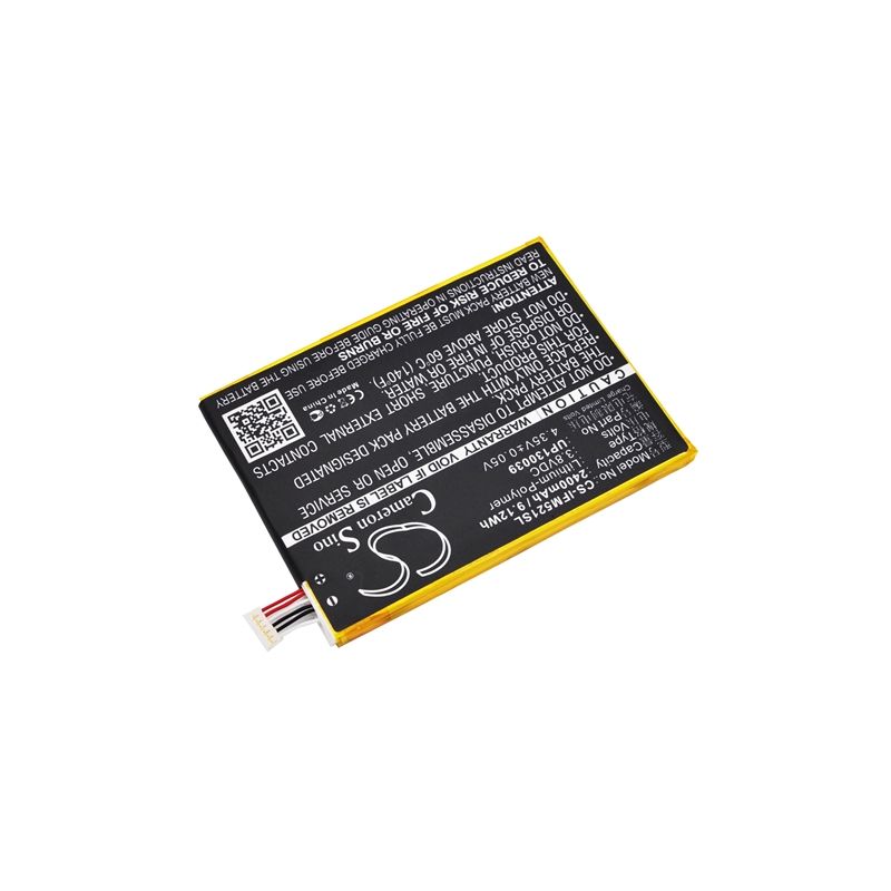 Li-Polymer Battery fits Infocus, m521 3.8V, 2400mAh Mobile & SmartPhone Cameron Sino Technology Limited