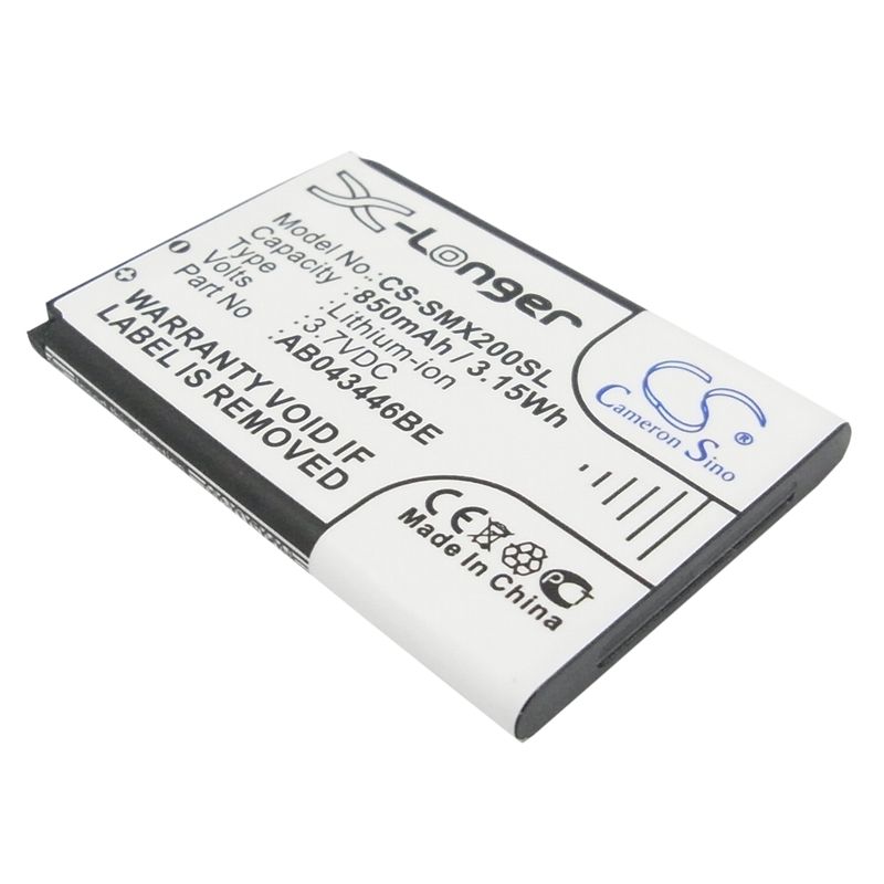 Li-ion Battery Fits Joa Telecom, L210, L-210, Samsung 3.7v, 850mah Communications Cameron Sino Technology Limited