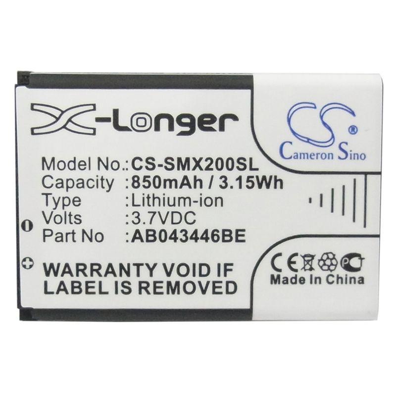 Li-ion Battery Fits Joa Telecom, L210, L-210, Samsung 3.7v, 850mah Communications Cameron Sino Technology Limited