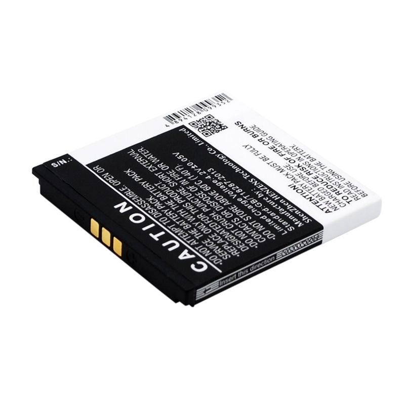 Li-ion Battery fits Kazam, life b6 3.7V, 700mAh Mobile & SmartPhone Cameron Sino Technology Limited