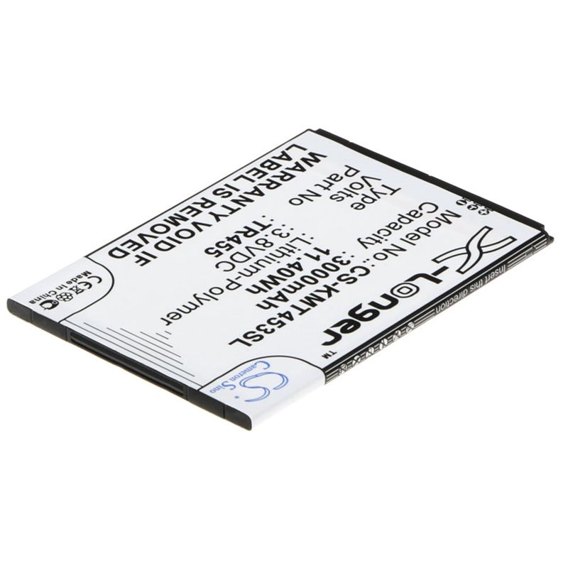 Li-Polymer Battery fits Kazam, tr45544044-01, trooper 445, trooper 455 3.8V, 3000mAh Communications Cameron Sino Technology Limited (Suspended)