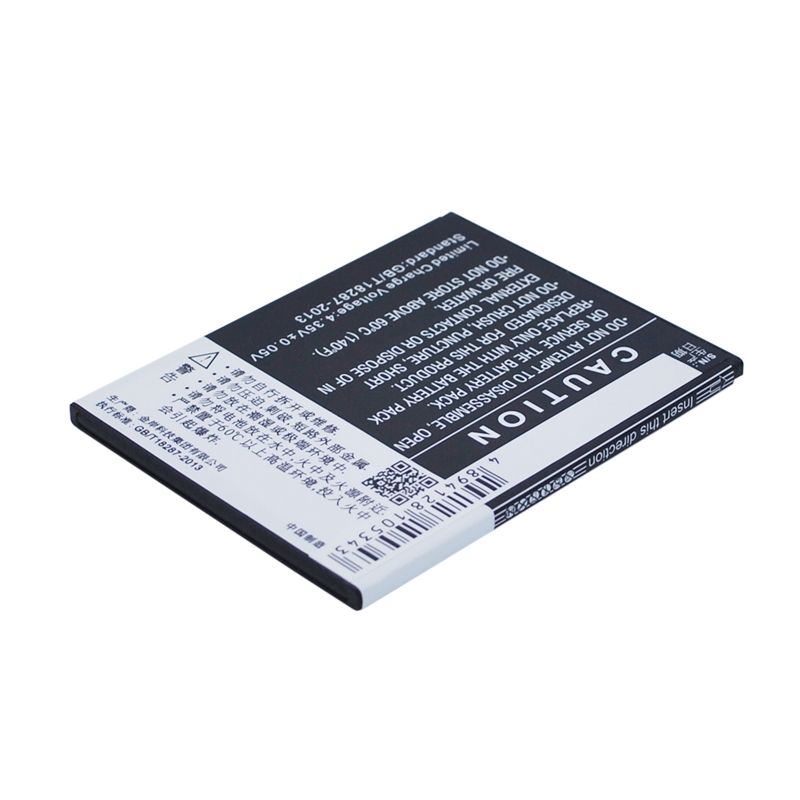 Li-Polymer Battery fits Komu, k5, zopo, 2a 3.8V, 2500mAh Mobile & SmartPhone Cameron Sino Technology Limited