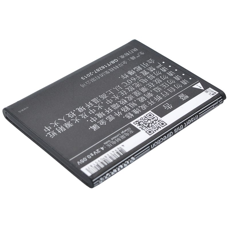 Li-ion Battery fits K-touch, c960t, c986t, t60 3.7V, 1350mAh Communications Cameron Sino Technology Limited (Suspended)