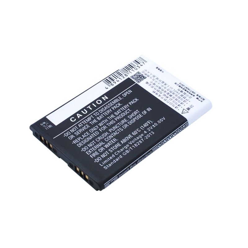 Li-ion Battery fits K-touch, d5800, e339, e359 3.7V, 1400mAh Communications Cameron Sino Technology Limited (Suspended)