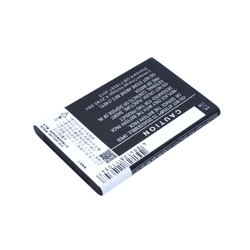 Li-ion Battery fits K-touch, d5800, e339, e359 3.7V, 1400mAh Communications Cameron Sino Technology Limited (Suspended)