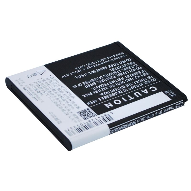 Li-ion Battery fits K-touch, l820, l820c 3.8V, 2000mAh Mobile & SmartPhone Cameron Sino Technology Limited