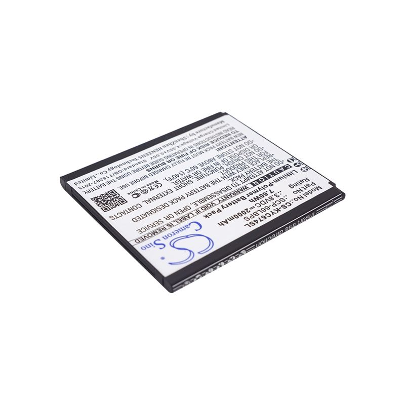 Li-Polymer Battery fits Kyocera, 6407a, c6742, c6742a 3.8V, 2000mAh Communications Cameron Sino Technology Limited (Suspended)