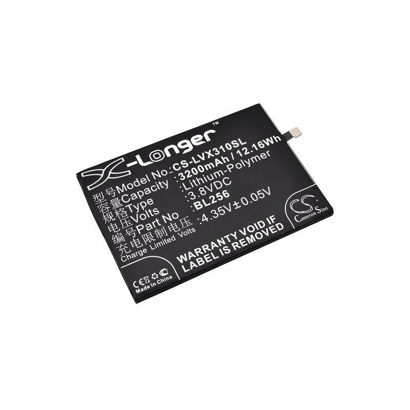 Li-polymer Battery Fits Lenovo, A7010a48, A7010-a48, K51c78 3.8v, 3200mah Mobile & SmartPhone Cameron Sino Technology Limited