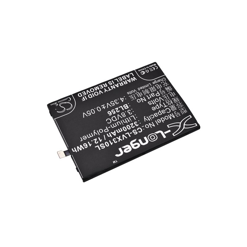 Li-polymer Battery Fits Lenovo, A7010a48, A7010-a48, K51c78 3.8v, 3200mah Mobile & SmartPhone Cameron Sino Technology Limited
