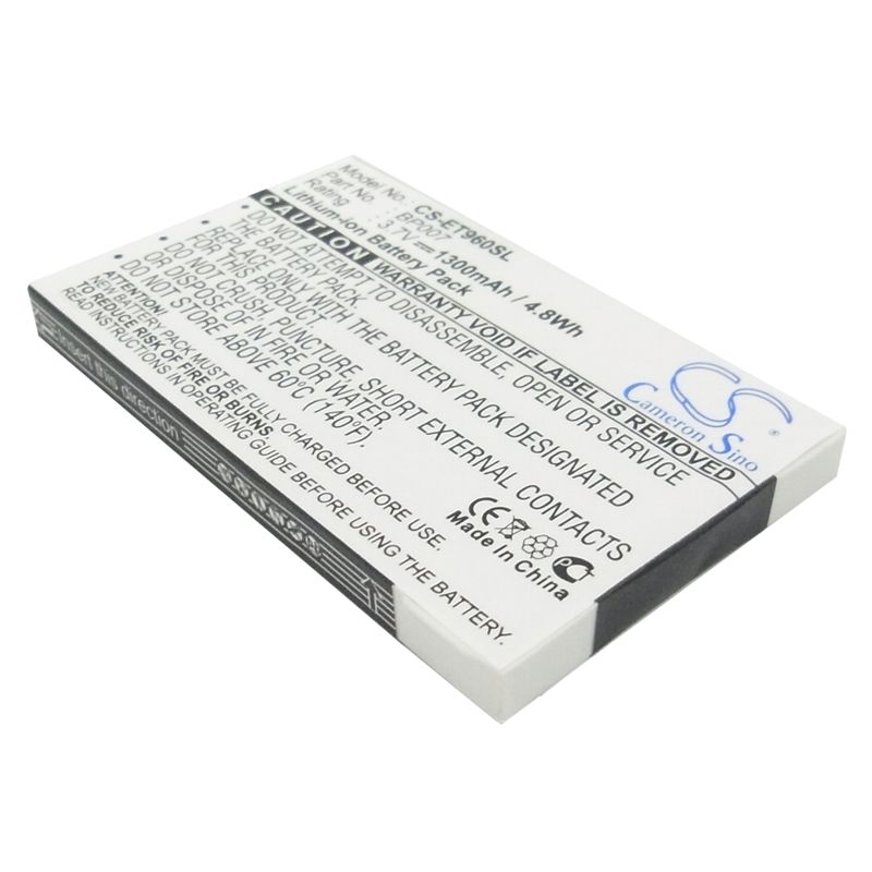 Li-Polymer Battery fits Lenovo, et960 3.7V, 1300mAh Mobile & SmartPhone Cameron Sino Technology Limited
