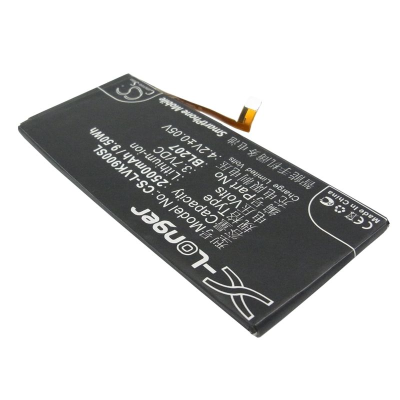 Li-Polymer Battery fits Lenovo, k100, k900 3.7V, 2500mAh Mobile & SmartPhone Cameron Sino Technology Limited