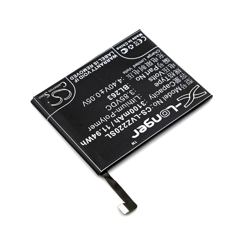 Li-Polymer Battery fits Lenovo, k80m, k920, z2 pro exclusive edition 3.85V, 3100mAh Mobile & SmartPhone Cameron Sino Technology Limited
