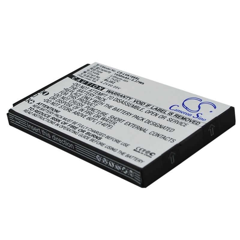 Li-ion Battery fits Lenovo, ma168, ma169 3.7V, 1450mAh Communications Cameron Sino Technology Limited (Suspended)
