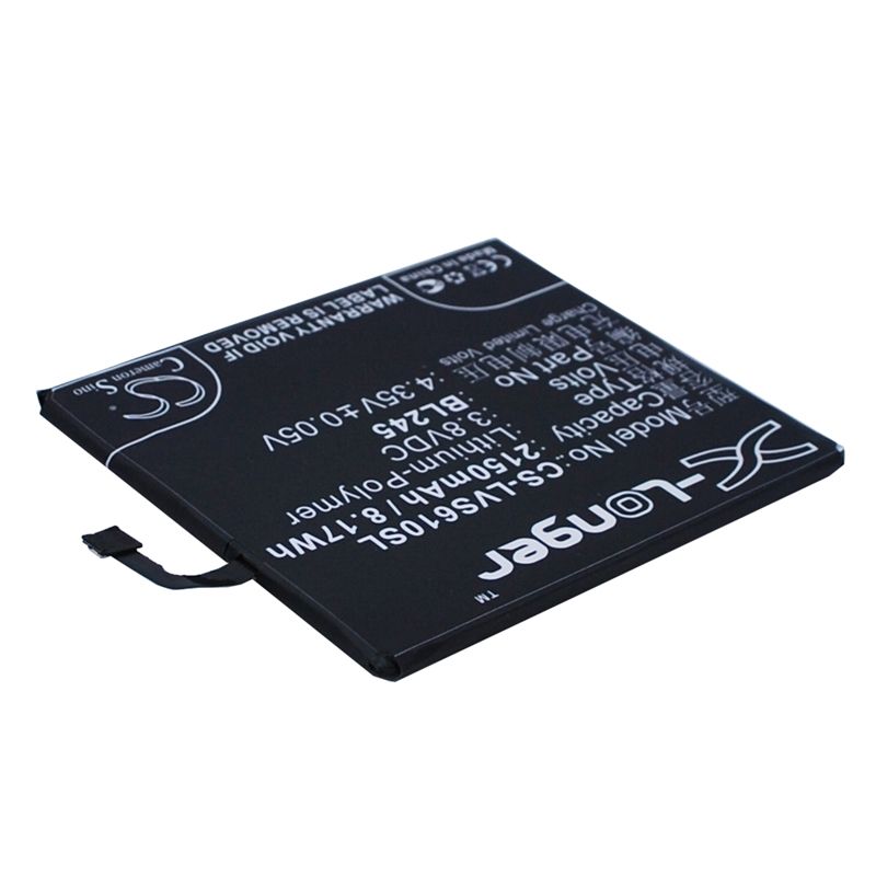 Li-Polymer Battery fits Lenovo, s60, s60-t, s60-w 3.8V, 2150mAh Mobile & SmartPhone Cameron Sino Technology Limited