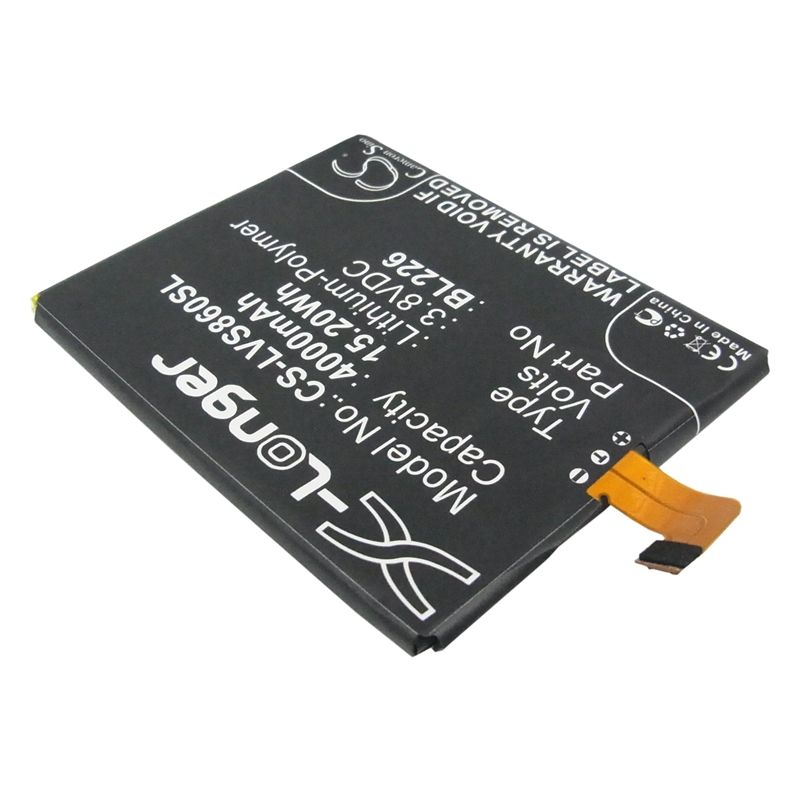 Li-Polymer Battery fits Lenovo, s860 3.8V, 4000mAh Communications Cameron Sino Technology Limited (Suspended)