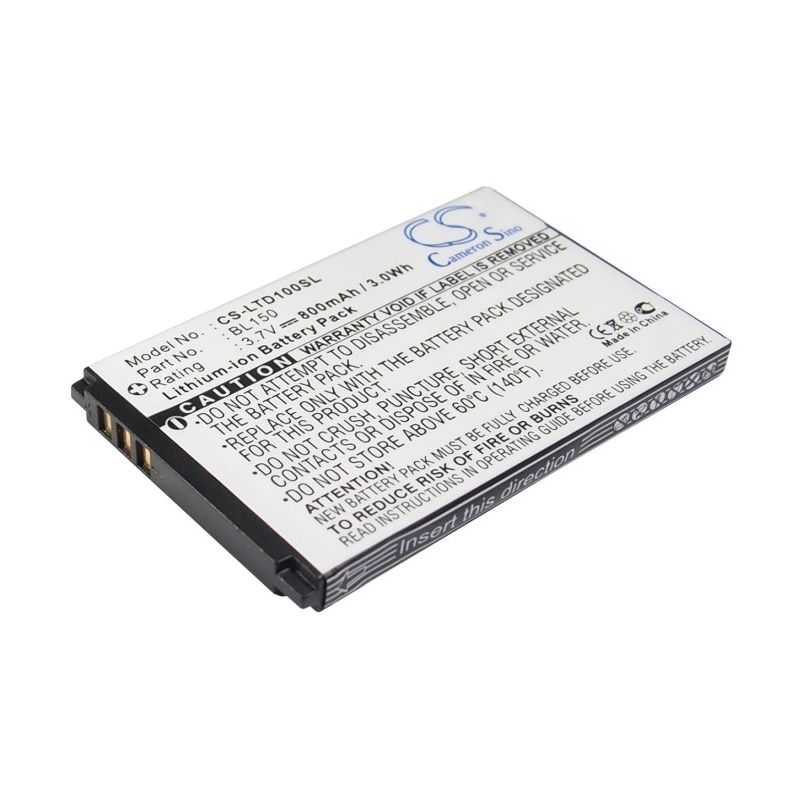 Li-ion Battery fits Lenovo, td100 3.7V, 950mAh Mobile & SmartPhone Cameron Sino Technology Limited
