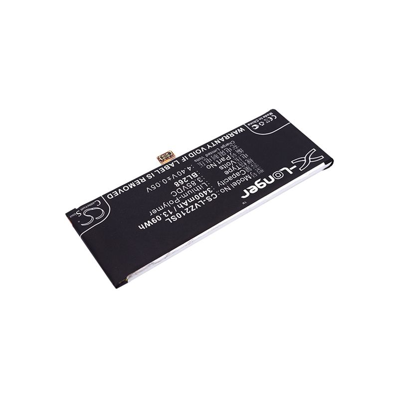 Li-Polymer Battery fits Lenovo, z2 rio 2016 edition, z2131, zuk 2 3.85V, 3400mAh Mobile & SmartPhone Cameron Sino Technology Limited