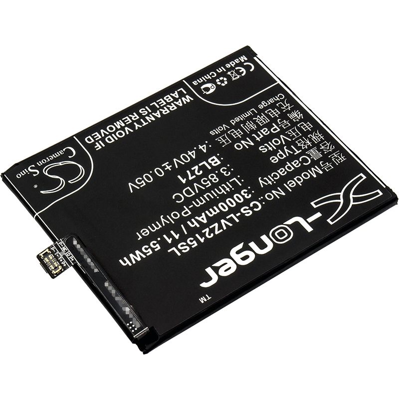 Li-Polymer Battery fits Lenovo, z2151, zuk edge, zuk edge premium edition 3.85V, 3000mAh Mobile & SmartPhone Cameron Sino Technology Limited