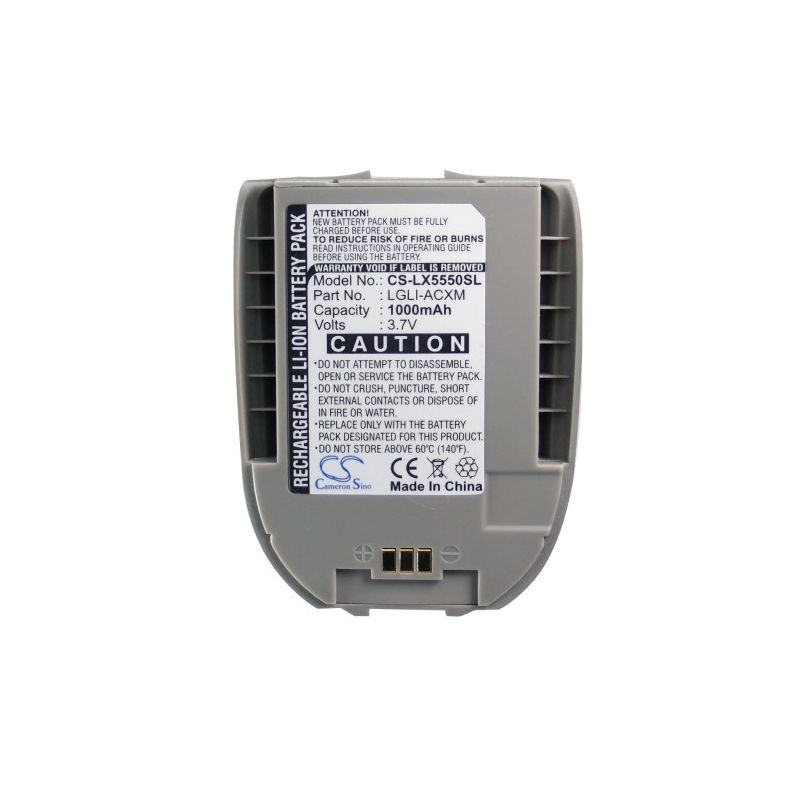Li-ion Battery fits Lg,5550, g5550, lx5550 3.7V, 1000mAh Communications Cameron Sino Technology Limited
