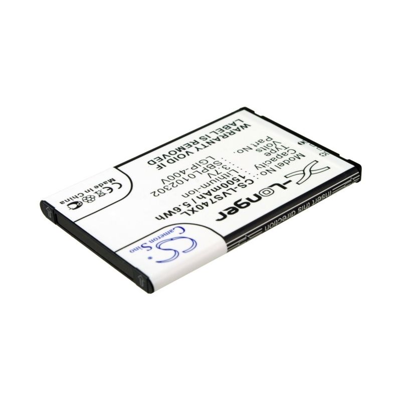 Li-ion Battery fits Lg, ally vs740, ally vs750, fathom vs750 3.7V, 1500mAh Mobile & SmartPhone Cameron Sino Technology Limited