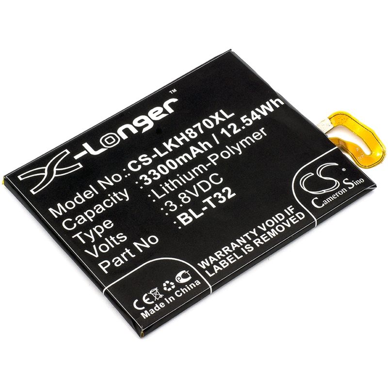 Li-Polymer Battery fits Lg, as993, g6, g6 td-lte 3.8V, 3300mAh Mobile & SmartPhone Cameron Sino Technology Limited