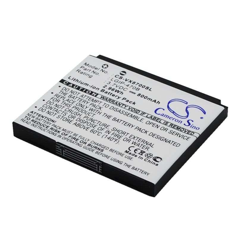 Li-ion Battery fits Lg, ax565, dekoy, lx-570 3.7V, 800mAh Communications Cameron Sino Technology Limited