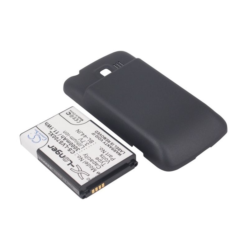 Li-ion Battery fits Lg, enlighten, gelato q, optimus slider 3.7V, 3000mAh Communications Cameron Sino Technology Limited (Suspended)