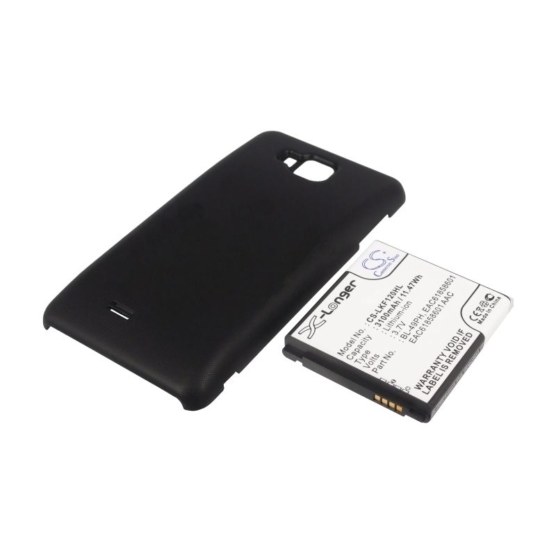 Li-ion Battery fits Lg, f120, f120k, f120l 3.7V, 3100mAh Mobile & SmartPhone Cameron Sino Technology Limited