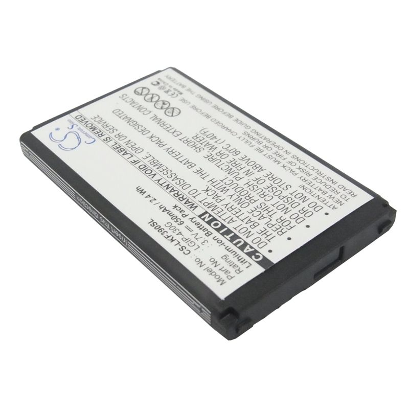 Li-ion Battery Fits Lg, Gu230, Kf390, Kf757 3.7v, 650mah Mobile & SmartPhone Cameron Sino Technology Limited