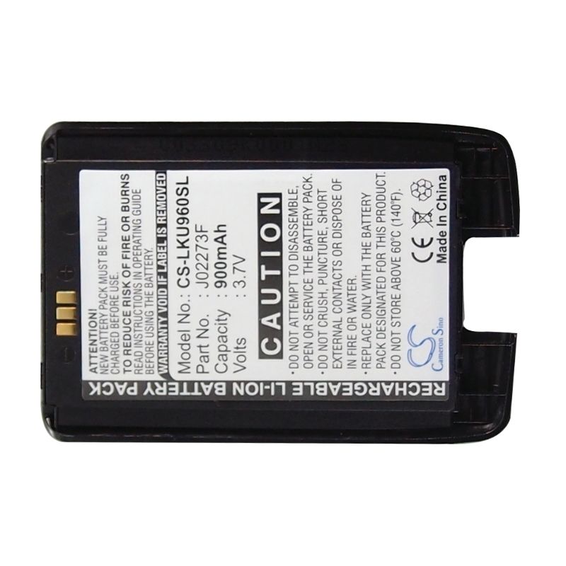 Li-ion Battery fits Lg, ku960 3.7V, 850mAh Mobile & SmartPhone Cameron Sino Technology Limited
