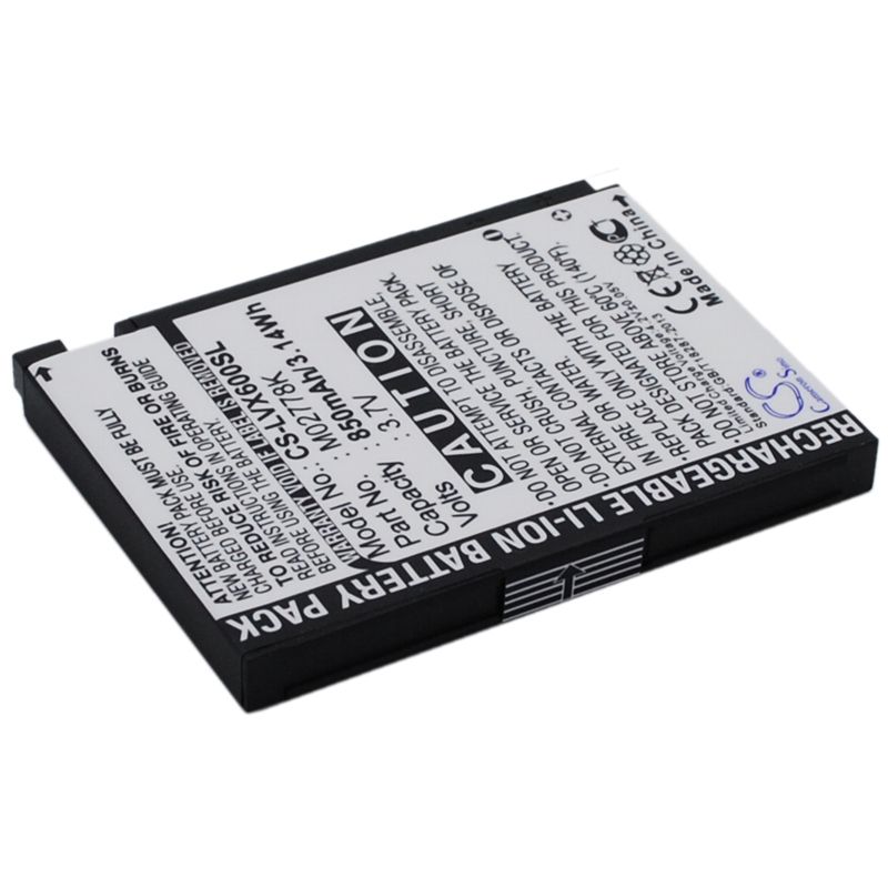 Li-ion Battery fits Lg, lotus, lx600, sprint 3.7V, 850mAh Mobile & SmartPhone Cameron Sino Technology Limited