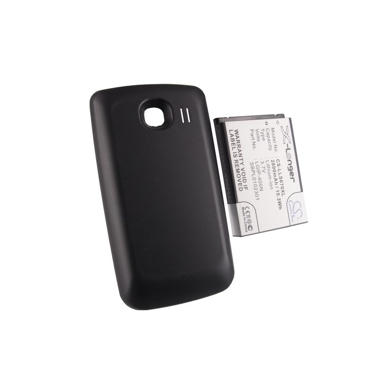 Li-ion Battery fits Lg, ls670, optimus s 3.7V, 2800mAh Mobile & SmartPhone Cameron Sino Technology Limited