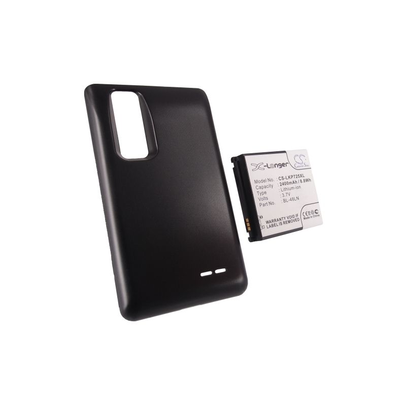 Li-ion Battery fits Lg, optimus 3d max, p725 3.7V, 2400mAh Communications Cameron Sino Technology Limited (Suspended)