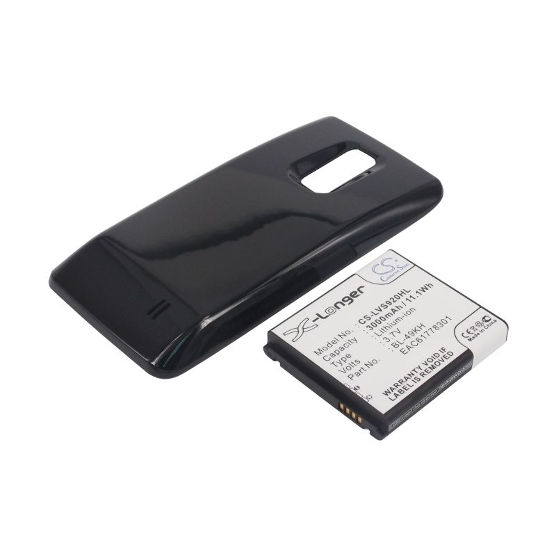Li-ion Battery fits Lg, spectrum, spectrum vs920, spectrum vs920 4g lte 3.7V, 3000mAh Mobile & SmartPhone Cameron Sino Technology Limited