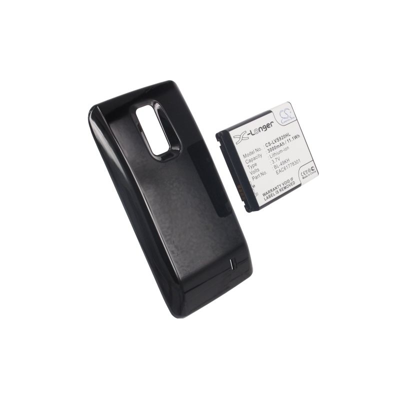 Li-ion Battery fits Lg, spectrum, spectrum vs920, spectrum vs920 4g lte 3.7V, 3000mAh Mobile & SmartPhone Cameron Sino Technology Limited