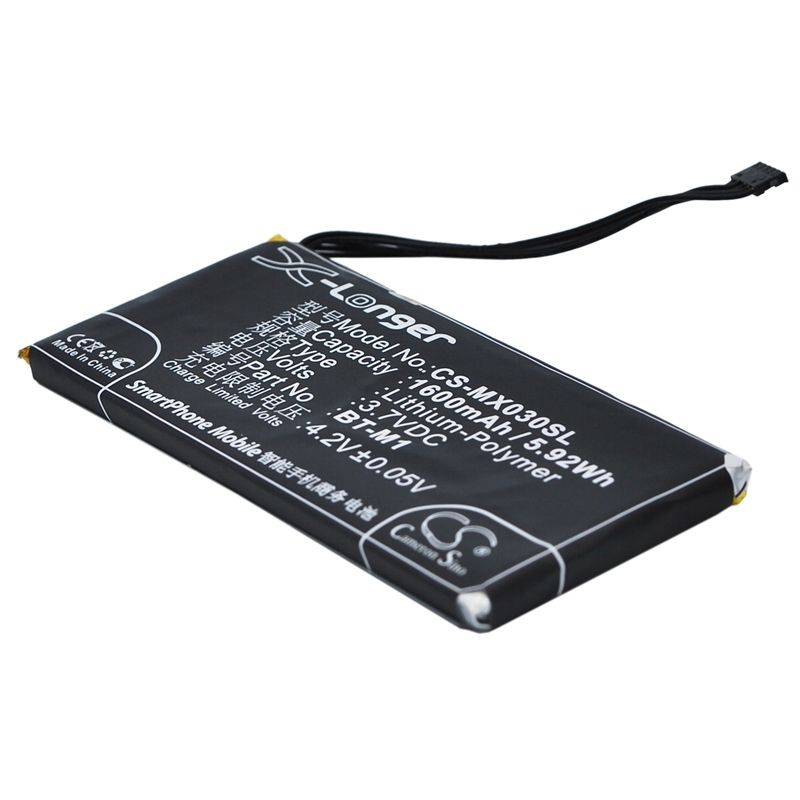 Li-Polymer Battery fits Meizu, m030, mx, mx1 3.7V, 1600mAh Communications Cameron Sino Technology Limited (Suspended)