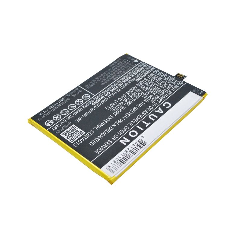 Li-Polymer Battery fits Meizu, m2 note m571c, m2 note m571h, m571c 3.8V, 2900mAh Mobile & SmartPhone Cameron Sino Technology Limited