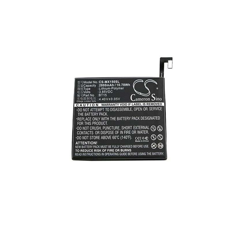 Li-Polymer Battery fits Meizu, m3s, meilan 3s, y685c 3.85V, 2800mAh Mobile & SmartPhone Cameron Sino Technology Limited