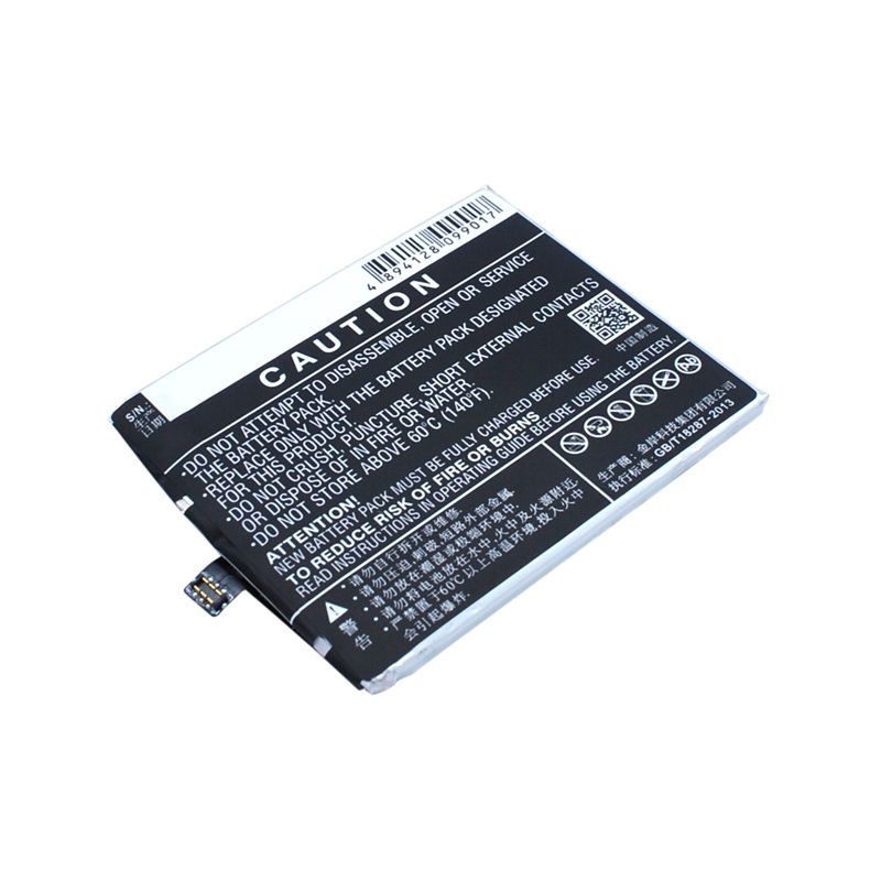 Li-Polymer Battery fits Meizu, m462u, mx4 pro, mx4swds0 3.8V, 3350mAh Mobile & SmartPhone Cameron Sino Technology Limited
