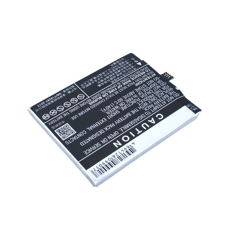 Li-Polymer Battery fits Meizu, m462u, mx4 pro, mx4swds0 3.8V, 3350mAh Mobile & SmartPhone Cameron Sino Technology Limited