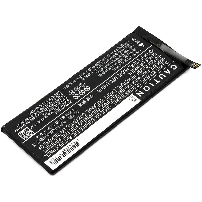 Li-polymer Battery Fits Meizu, M792c, M792q, Pro 7 3.85v, 2900mah Mobile & SmartPhone Cameron Sino Technology Limited