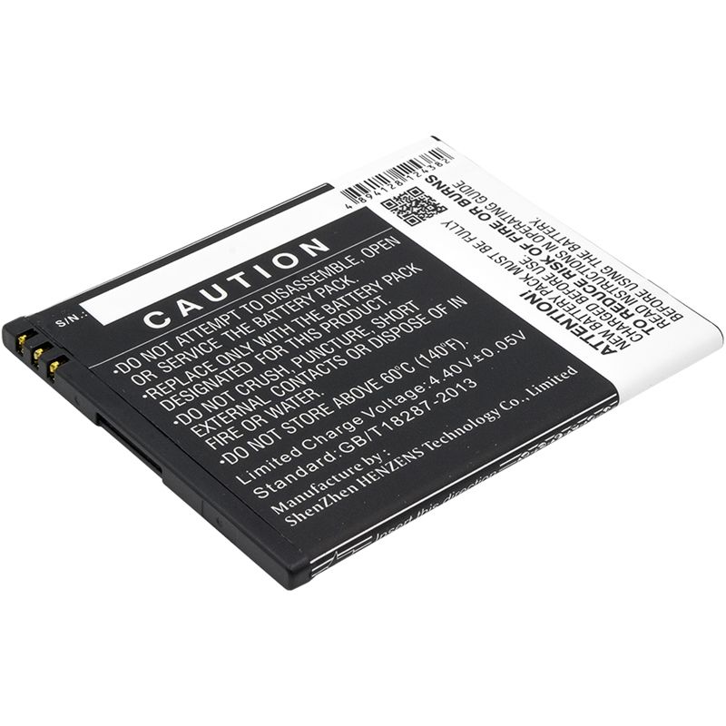Li-ion Battery fits Microsoft, cityman, lumia 950 xl, lumia 950 xl dual sim 3.85V, 3350mAh Mobile & SmartPhone Cameron Sino Technology Limited