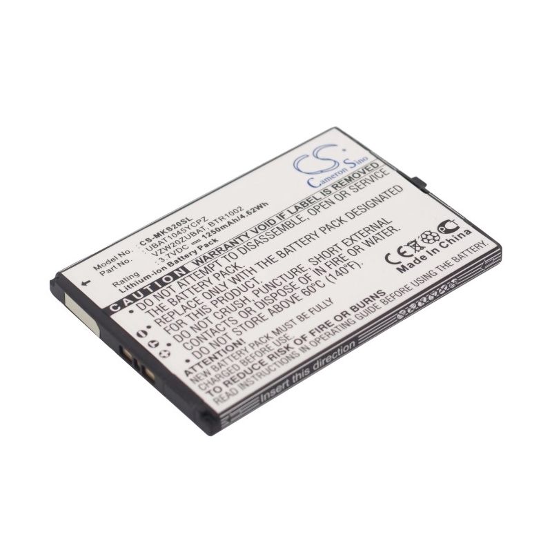Li-ion Battery fits Microsoft, kin two, sharp, pb20zu 3.7V, 1250mAh Communications Cameron Sino Technology Limited